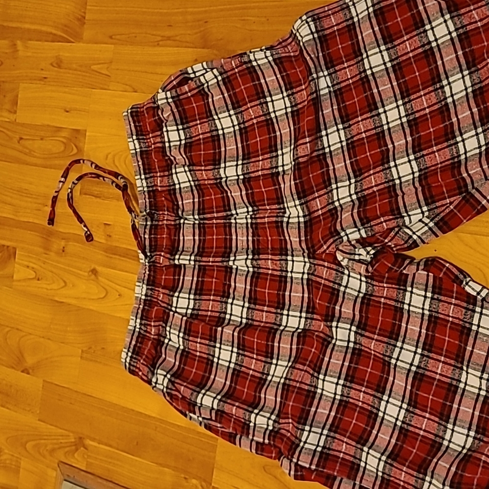 Drawstring pajama pants